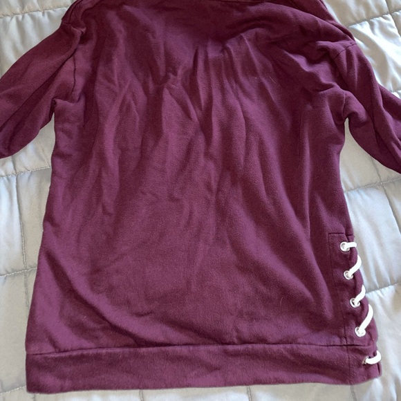 PINK quarter zip sweater - Picture 3 of 3
